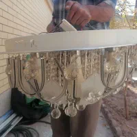 لوستر دست دو|لوستر و چراغ آویز|کرمان, |دیوار