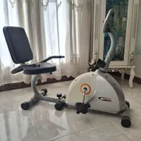 دوچرخه ثابت ورزشی مبله درحدنونو برندسمپل تایوانی|تجهیزات ورزشی|تهران, چیتگر جنوبی|دیوار