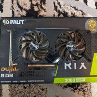 کارت گرافیک rtx 2060 super palit dual|قطعات و لوازم جانبی رایانه|ابهر, |دیوار