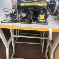 چرخ خیاطی برقی سالم با میز بندرگز