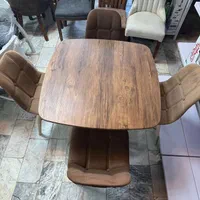 میز نهارخوری پارچه ای پایه راش ناهارخوری|میز و صندلی غذاخوری|کرمانشاه, |دیوار