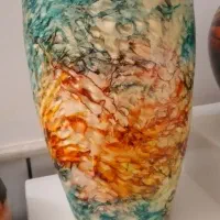 گلدان|صنایع دستی و سایر لوازم تزئینی|قم, دروازه چوبی|دیوار