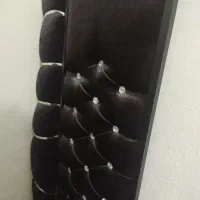 تخت خواب مخمل بدنه فلزی دو نفره|تخت و سرویس خواب|ورامین, شهرک فاطمیه|دیوار