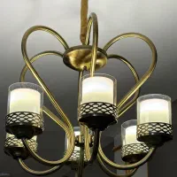لوستر ۶شاخه به همراه دیواری
