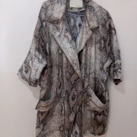 مانتو مجلسی طرح پوست ماری