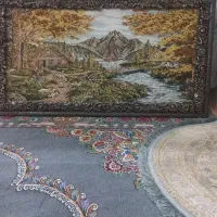 دوعدد تابلو پارچه ای
