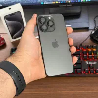 آیفون ۱۵ پرو ۲۵۶ - رنگ مشکی دو سیم تمیز در حد