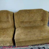 مبل راحتی سالم و تمیز،روکش سالم و بدون فرورفتگی|مبلمان خانگی و میز عسلی|کتالم و سادات شهر, |دیوار