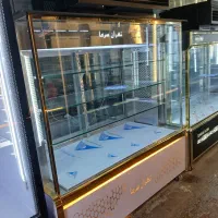 یخچال ویترینی سفید طلایی|فروشگاه و مغازه|مشهد, فدک|دیوار