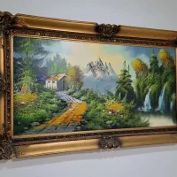 تابلو سلطنتی رنگ روغن