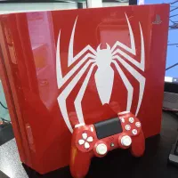 ps4 pro 1t bundle Spiderman limited edition|کنسول، بازی ویدئویی و آنلاین|سمنان, |دیوار