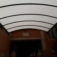 شیروانی آلاچیق پلی کربنات سایبان بارونگیر|خدمات پیشه و مهارت|کاشان, صنعت|دیوار