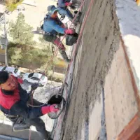 پلاستر سیمانکاری نصب ایزوگام بدون نیاز به داربست