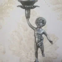 دکوری شمعدان پیوتر|مجسمه، تندیس، ماکت|پرند, فاز ۴|دیوار