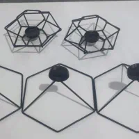 جا شمعی  دوعدد رومیزی وسه عدد دیواری