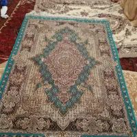 فردش فرش زرنیم ۵۰ رج موج مهر و تابلو فرش ۵۰ رج|فرش|تبریز, |دیوار