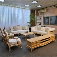 مبل خاص 7نفره با روکش پارچه ای خرید راحت چکی