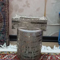 جا دستما کاغذی و سطل زباله