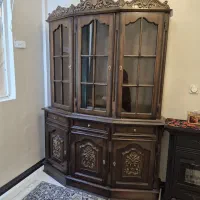 بوفه چوبی سالم و تمیز