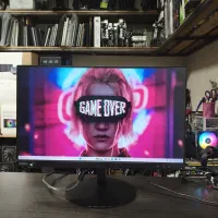 مانیتور گیمینگ  Lenovo ThinkVision 24 2K ips درحد