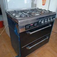 اجاق گاز تمام استیل جدید بوگر در حد نو کاملاً سالم
