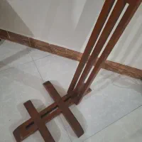 آباژور ایستاده چوبی|چراغ خواب و آباژور|کرج, فاز ۳ گوهردشت|دیوار