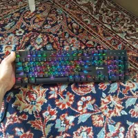 کیبرد مکانیکال GREEN GK802 RGB سوئیچ آبی