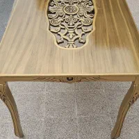 فروش میز غذا خوری باشیشه بدون صندلی صندلی