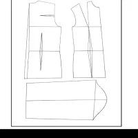 الگو لباس سایز ۴۸