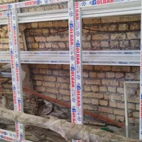 آلومینیوم دوجداره وتوری پلیسه توری ثابت|خدمات پیشه و مهارت|بجنورد, |دیوار