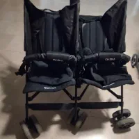 کالسکه دو قلو عصای تا شوDiBA