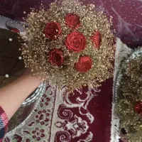 دسته گل و استند حنا