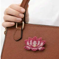 گلسینه دستباف منجوق بافی