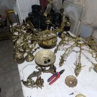 خرید و فروش لوستر،آینه شمعدان،مس،برنج|لوستر و چراغ آویز|شهریار, شهریار|دیوار
