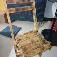 صندلی چوبی تاشو