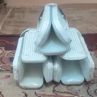 3عدد لامپ طرح فن یکی 3پر و 2تاشون 4پر هستن|لامپ و چراغ|میناب, |دیوار