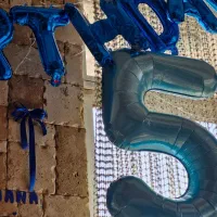 ۱۵عددبادکنک چهاربعدی ریسه وبادکنک عددhappybirthday|اسباب‌بازی بچه|تهران, جردن|دیوار