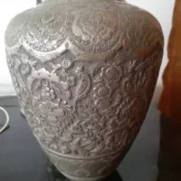 گلدان بزرگ زیبا قلمکاری