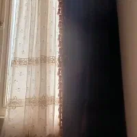 یال قهوه ای مخمل|پرده، رانر، رومیزی|تهران, مشیریه|دیوار
