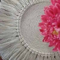 رومیزی مکرومه