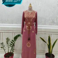 نخی ماکسی کودری خارجی گلدوزی شده|لباس|اهواز, بهارستان|دیوار