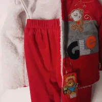 کاپشن وشلوار پشمی سایز ۲