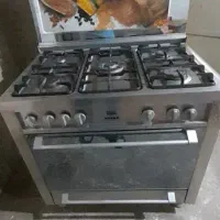 گاز ۵ شعله فردار  در حد نو