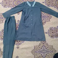 سه دست مانتو مدرسه (دودست سورمه ای، یک دست طوسی)|لباس|تهران, الهیه|دیوار