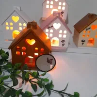 جا وارمری و جا شمعی کلبه