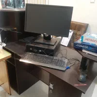 کامپیوتر سالم ومیز وصندلی|میز تحریر و کامپیوتر|خمین, |دیوار