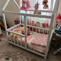 تخت خواب کودک با تشک