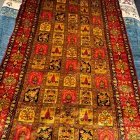 فرش ابریشم دستبافت دورو ترکمن|فرش|فردیس, شهرک شهید حسینی|دیوار