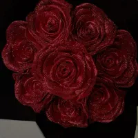 گل های روبانی ماندگار.زیبایی ابدی دکوراسیون شما