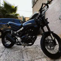 کویر st3 223cc اسکرمبلر/ کافه ریس کاستوم